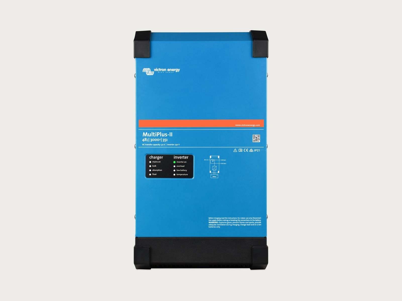Charge, hold or feed in — from a button